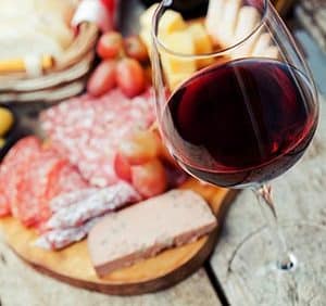 Wine and cheese