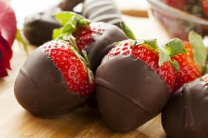 Chocolate covered starberries